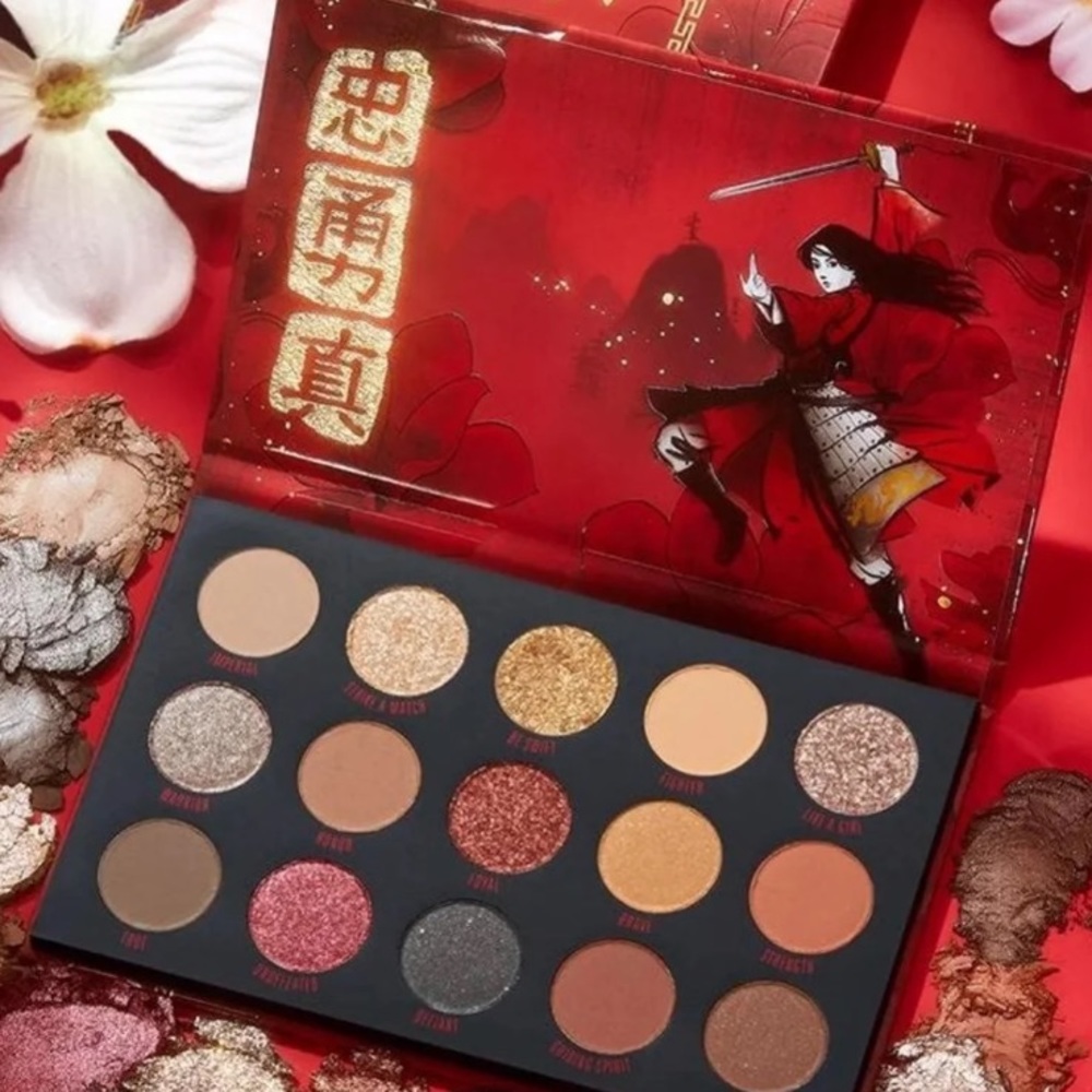 SOLD ColourPop x Disney Mulan Eyeshadow Palette LE